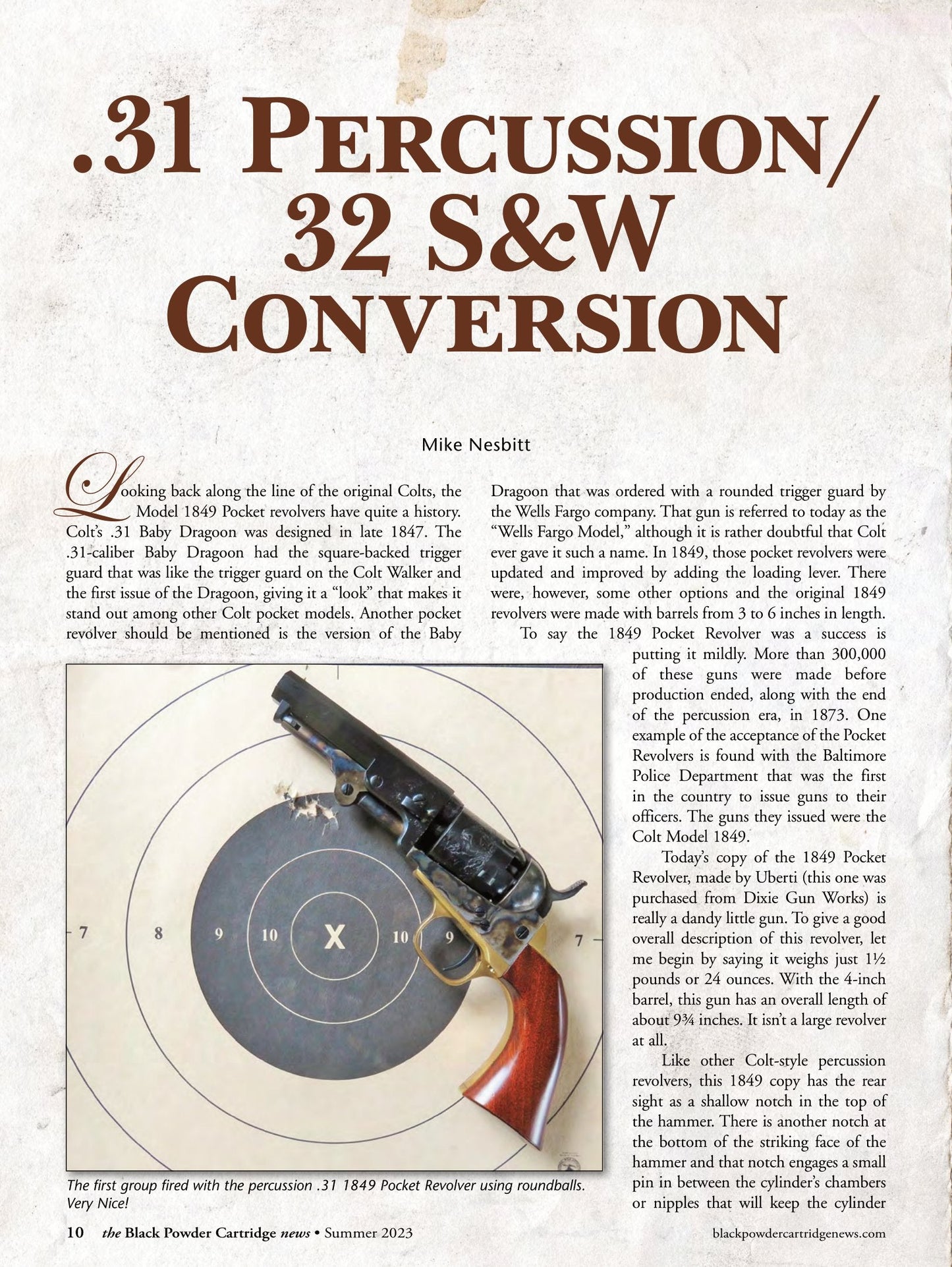 Black Powder Cartridge News Summer 2023 - Finding The Accuracy Envelope, James Henry Carleton, Stevens-Pope Books, Primer Flash Hole Diameter, BPC Accuracy, An Old Hunter Afield Again & Reviews!