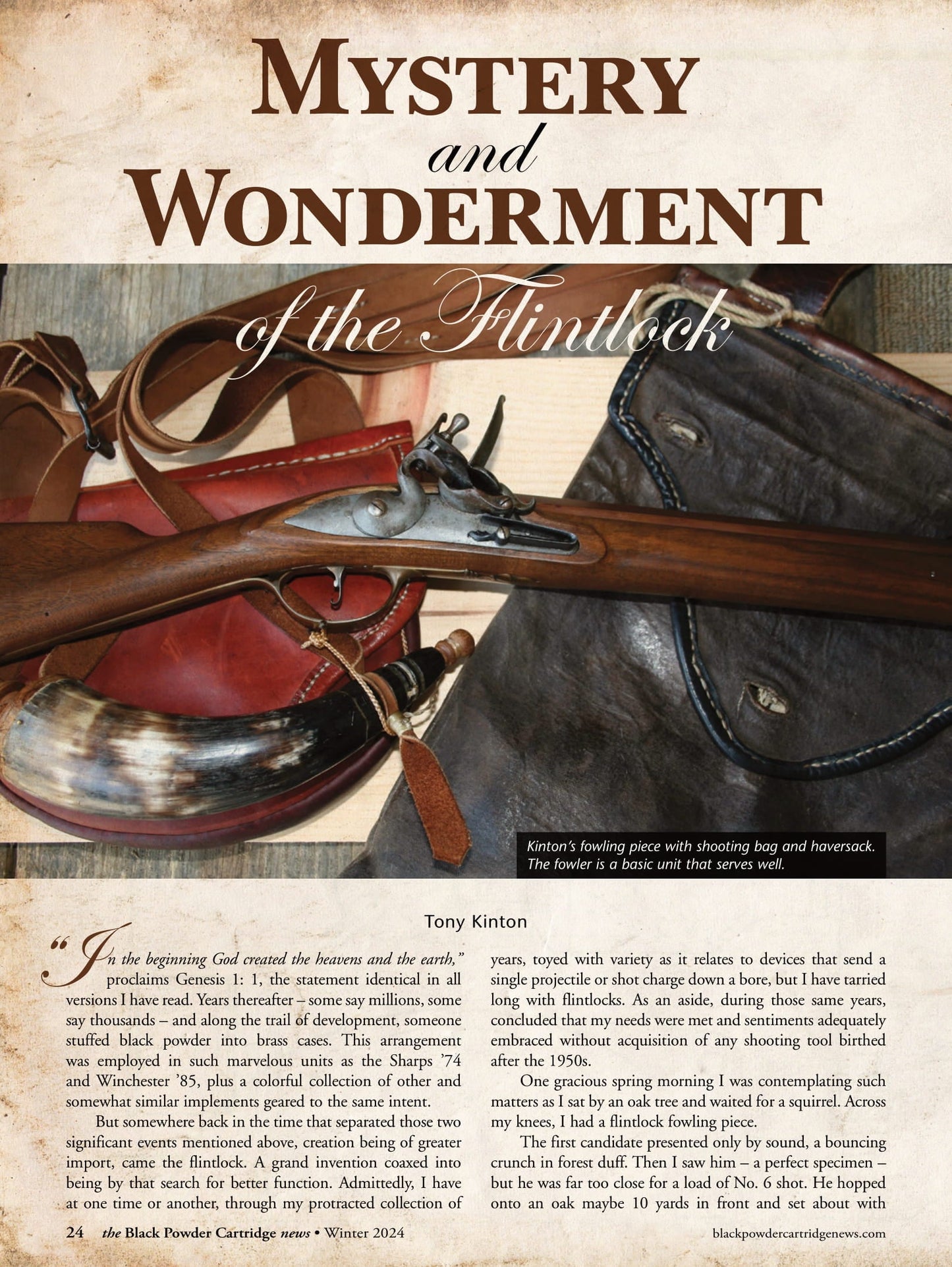 Black Powder Cartridge News - Winter 2024: The Aged Shooter, String Measure, Beeswax As Bullet Lube, Black Powder Cartridge Neck Tension, Biggest Lever Gun Silhouette Shoot, Product Reviews & More!