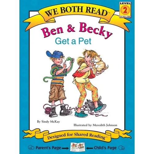 We Both Read-Ben and Becky Get a Pet (Pb)
