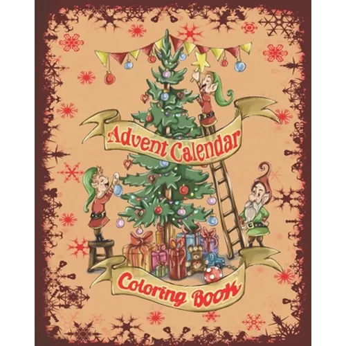 Advent Calendar Coloring Book