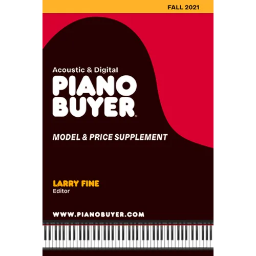 Piano Buyer Model & Price Supplement / Fall 2021
