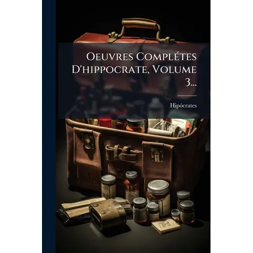 Oeuvres ComplÃ(c)tes D'hippocrate, Volume 3...