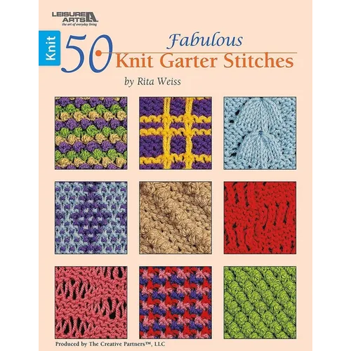 50 Fabulous Knit Garter Stitches