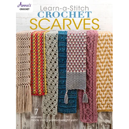 Learn a Stitch Crochet Scarves