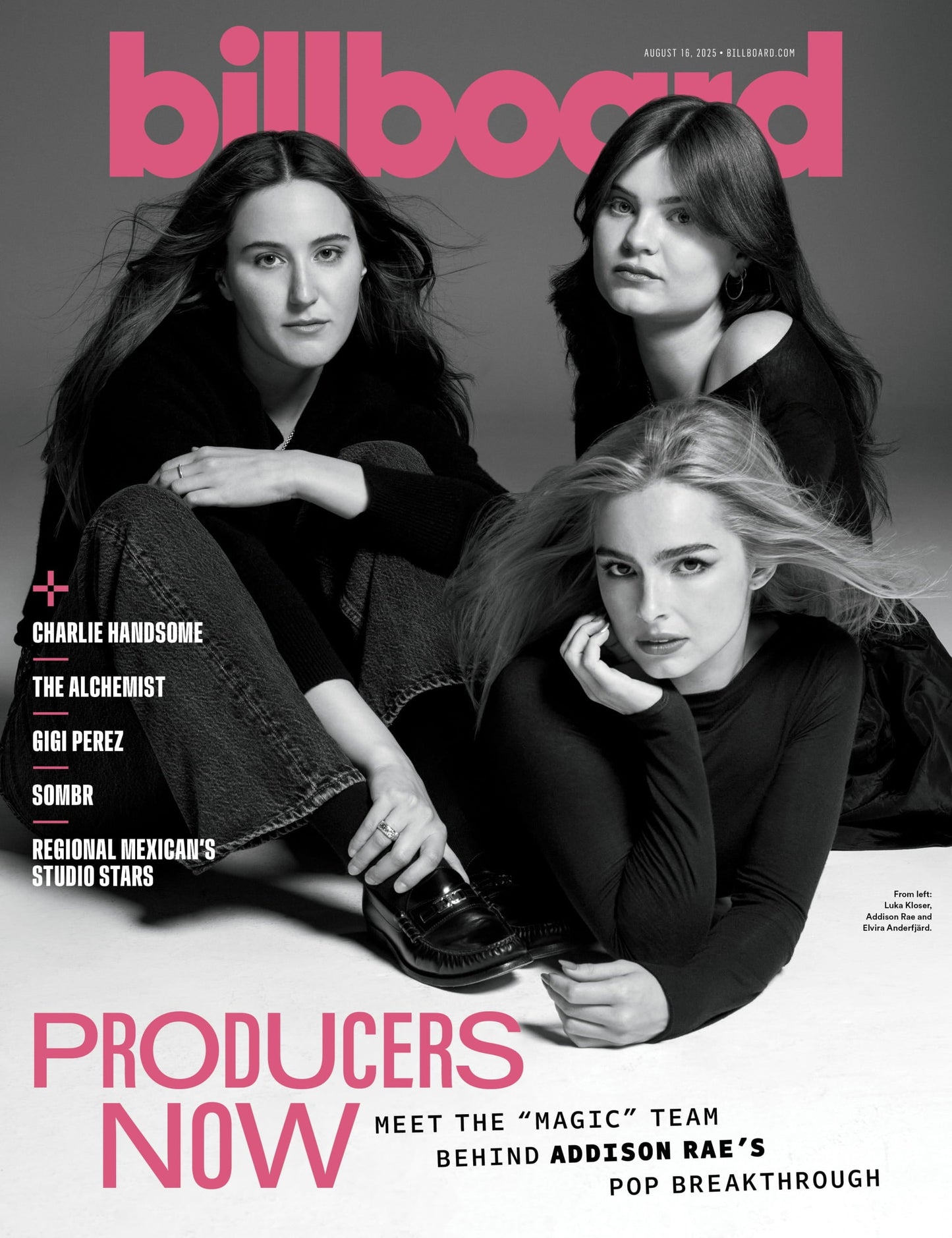 Billboard - 25.08.16 Edition: The Team Behind Addison Rae's Pop Breakthrough, Gloria Estefan's  40 Years In Music, HUNTR7x’s No.1 Hot 100, Fall 2025 Music Preview, Top-Paid Music Executives & More!