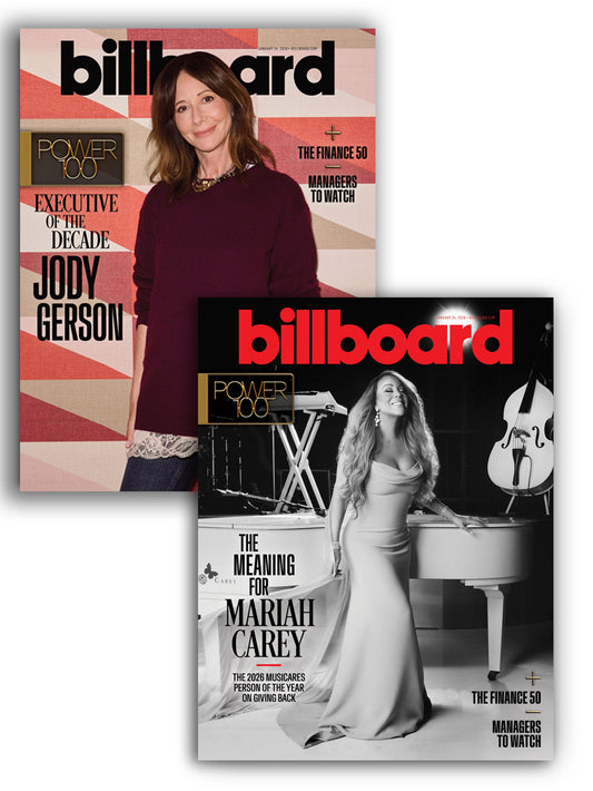 Billboard - 26.01.24 Edition: Power 100 & Finance 50, The Meaning For Mariah Carey After Being Named 2026 MusiCares Person Of The Year, Executive Of The Decade Jody Gerson, Managers To Watch & More!