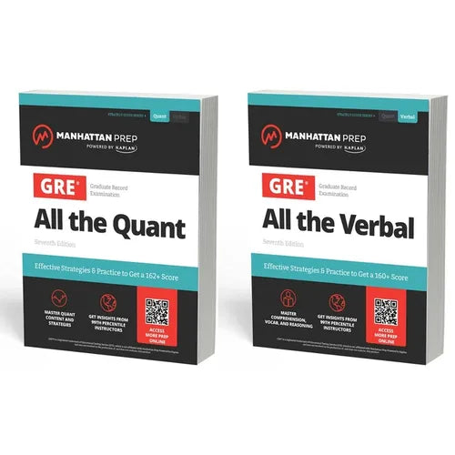 All the GRE: Effective Strategies & Practice from 99th Percentile Instructors