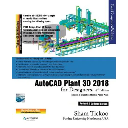 AutoCAD Plant 3D 2018 for Designers