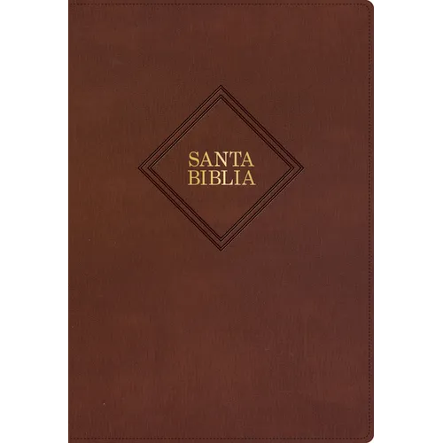 Rvr 1960 Biblia Letra Supergigante, Marrón Piel Fabricada Con Índice (Edición 2023): Con Referencias. Nueva Tipografía