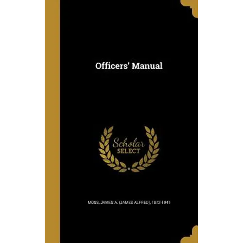 Officers' Manual