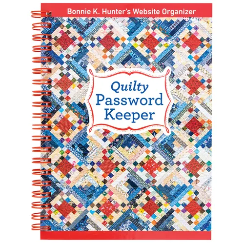 Quilty Password Keeper: Bonnie K. Hunter's Website Organizer