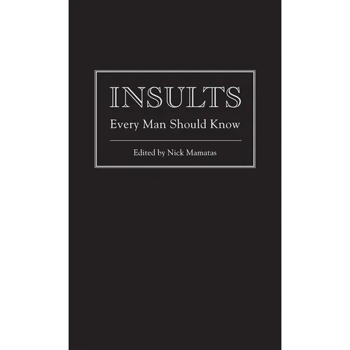 Insults Every Man Should Know