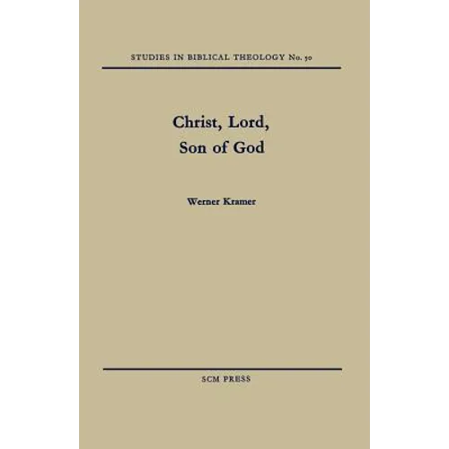 Christ, Lord, Son of God
