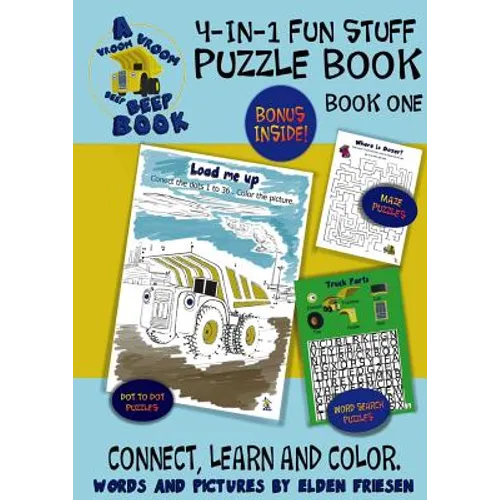 4 in 1 Fun Stuff Puzzle Book