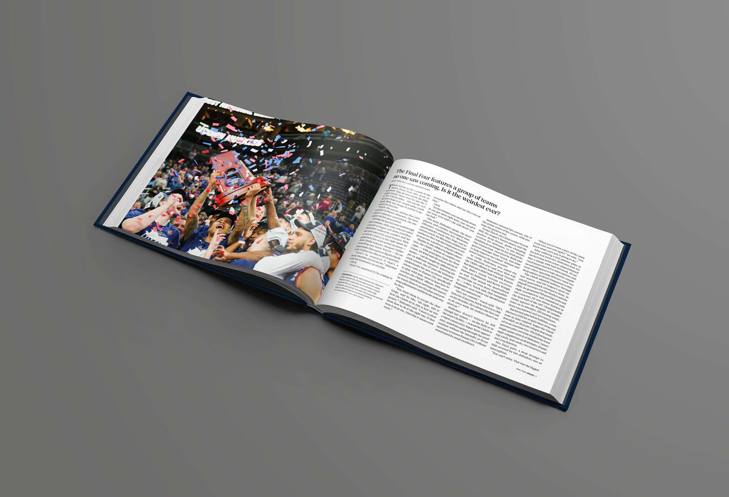 Embrace the Madness: A Journey Through UConn’s Championship Run and the Unforgettable Moments of the 2022-23 Men's College Basketball Season Book