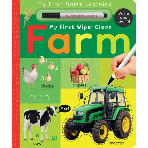 My First Wipe-Clean Farm: Write and Learn!