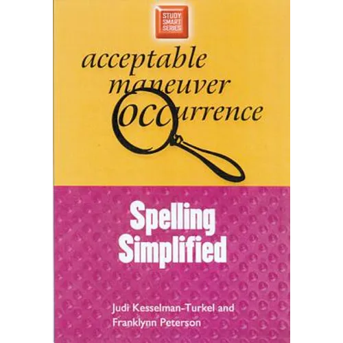 Spelling Simplified