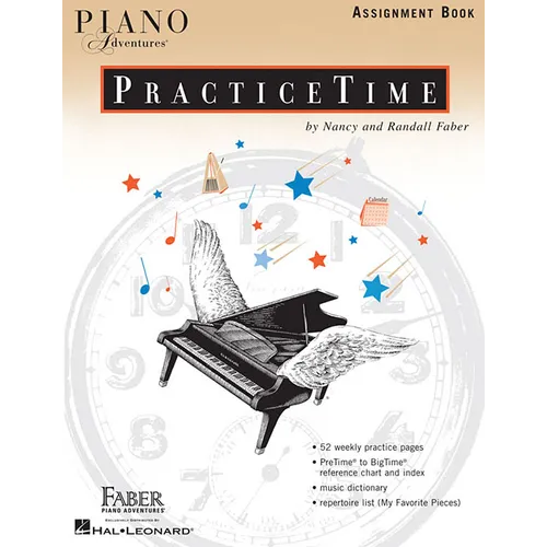 Piano Adventures Practicetime Assignment Book