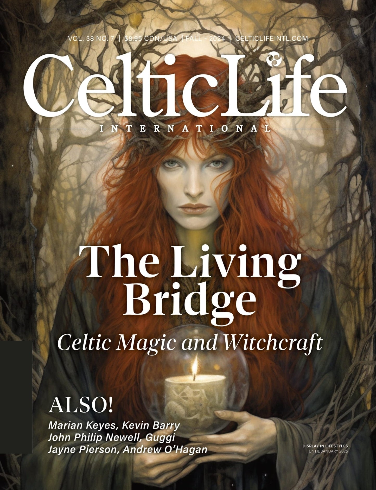 Celtic Life International - Fall 2024: The Living Bridge, Celtic Magic & Witchcraft, Stories On Author Marian Keyes, Belfast International Arts Festival, Spiritualist John Philip Newell & More!
