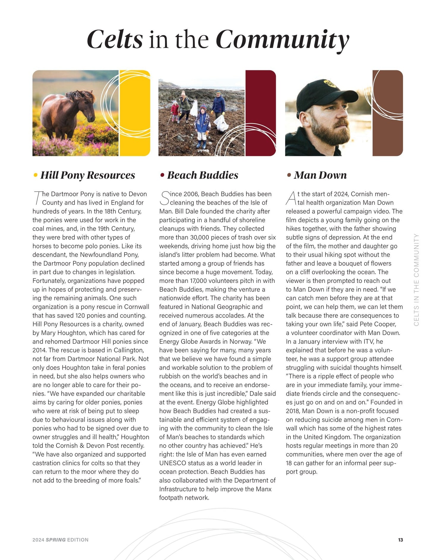 Celtic Life International - Spring 2024: Loreena McKennitt, Celtic Wheel Of The Year, Jesus & Mary Chain, Trinity Irish Dance, Celtic Poetry, Alan Doyle, Harp Twins, Celtic Tenors & Art of Kilt Making