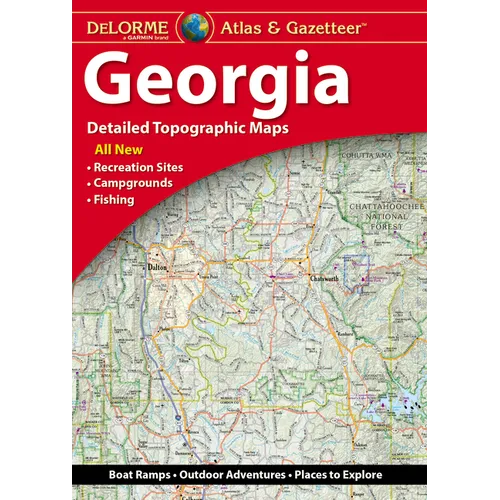 Delorme Atlas & Gazetteer Georgia 8e