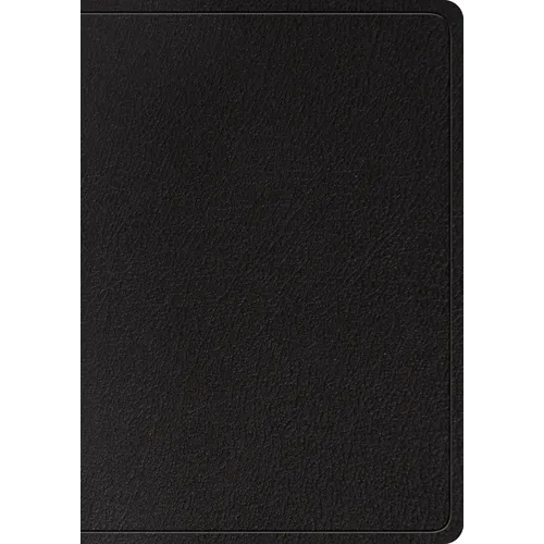 ESV Large Print Wide Margin Bible (Black)