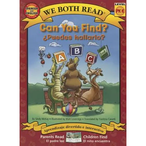 Can You Find?-Puedes Hallarlo? (an ABC Book)