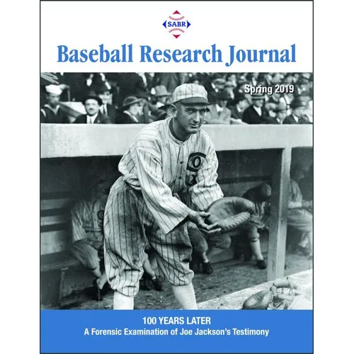 Baseball Research Journal (Brj), Volume 48 #1