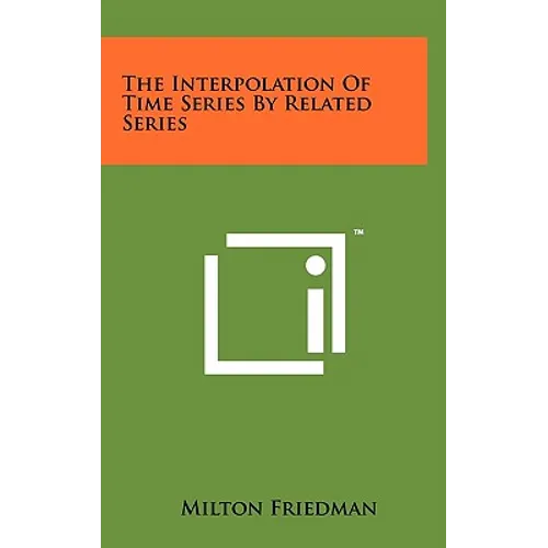 The Interpolation of Time Series by Related Series
