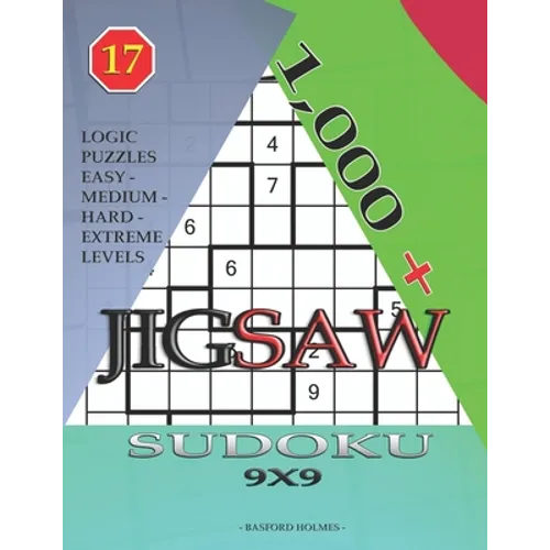 1,000 + sudoku jigsaw 9x9: Logic puzzles easy - medium - hard - extreme levels
