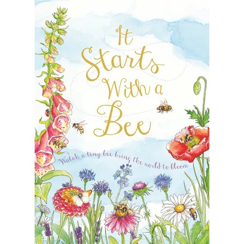 It Starts with a Bee: Watch a Tiny Bee Bring the World to Bloom
