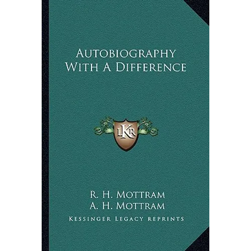 Autobiography With A Difference