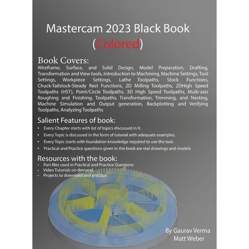 Mastercam 2023 Black Book: 3rd Edition