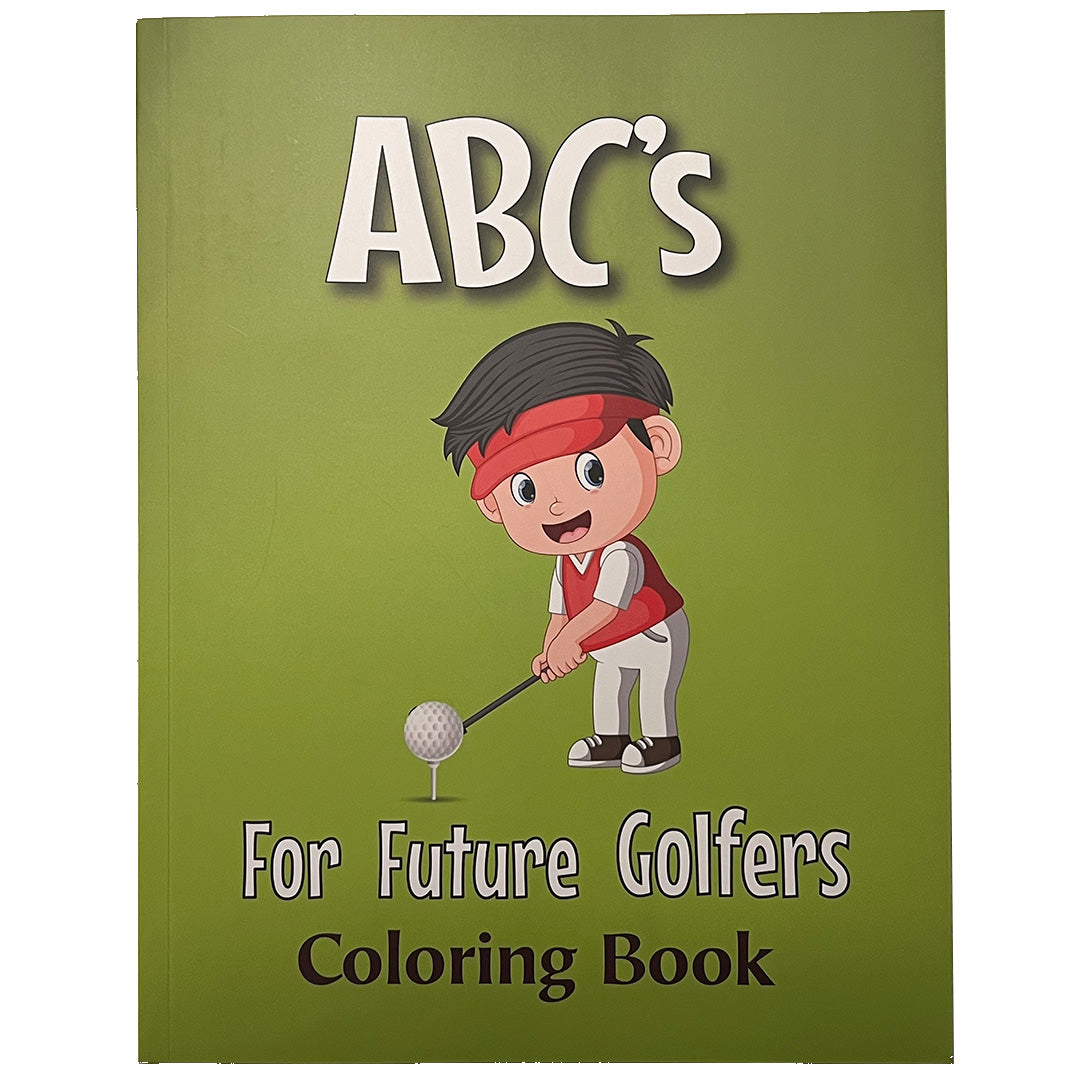 Abc's of Golf Coloring Book - Educational Children's Book