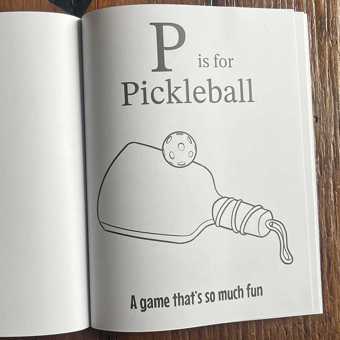 ABC's For Future Pickleballers - Educational Children's Book