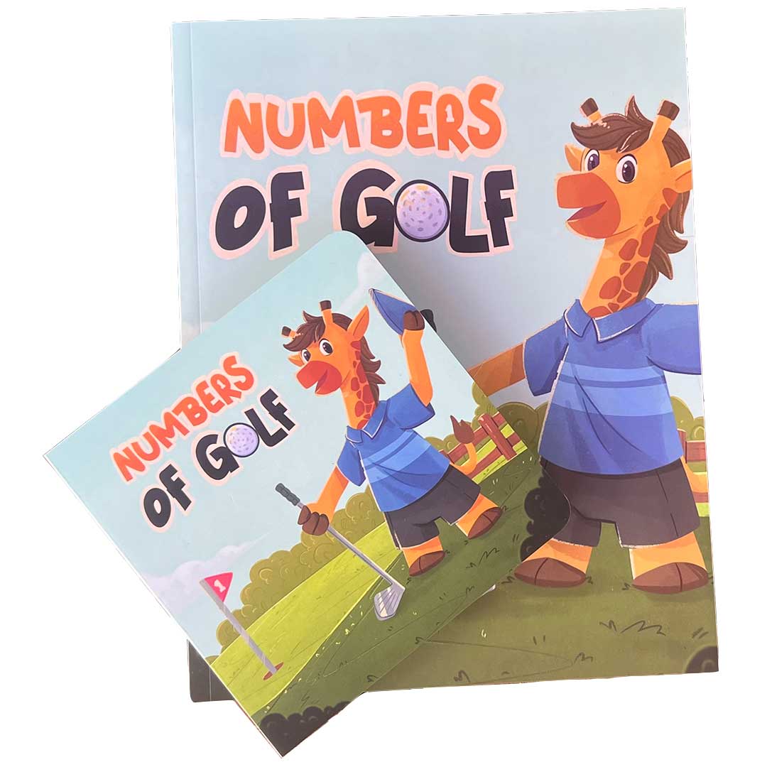 Numbers of Golf - Educational Children's Book