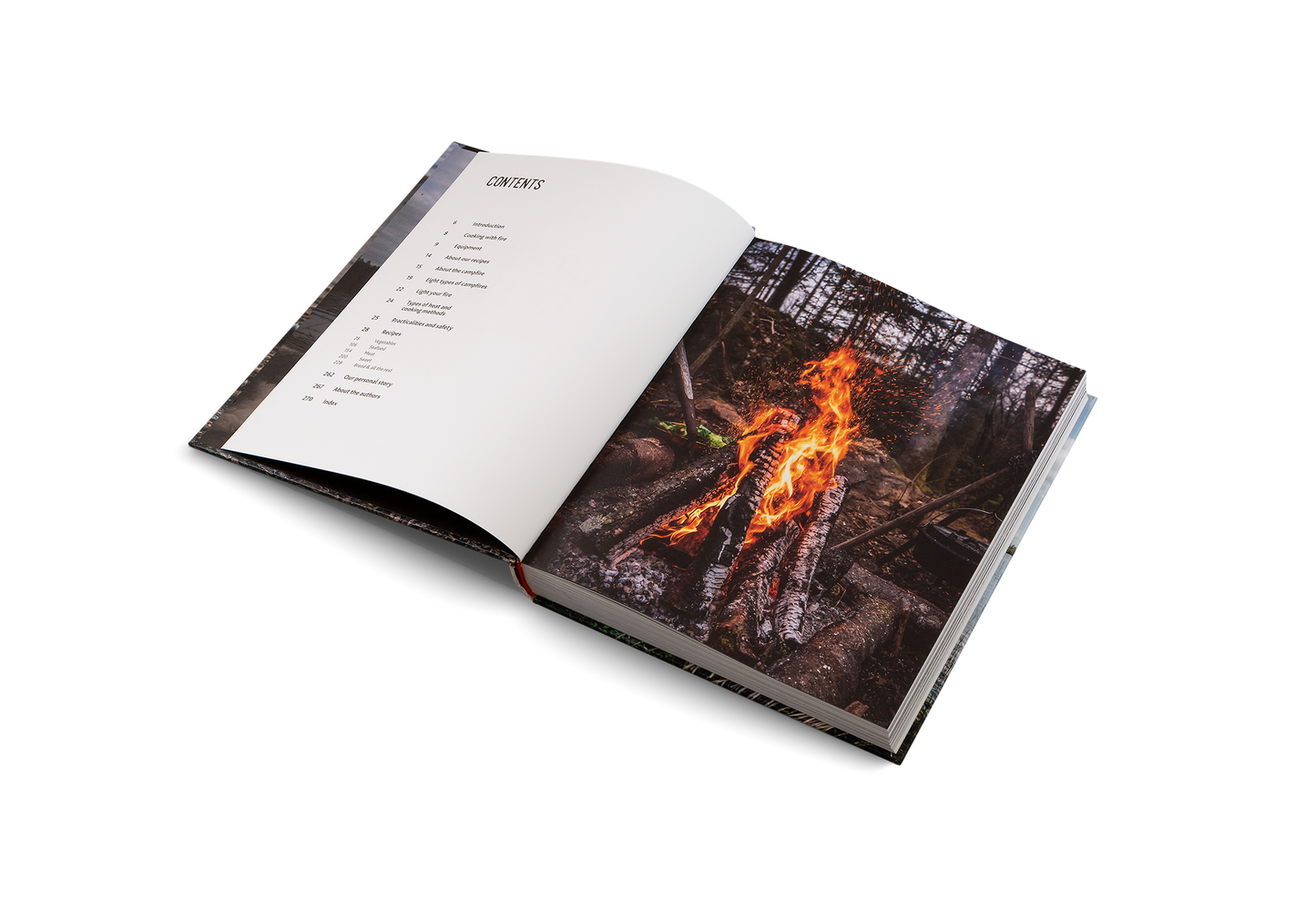 Cooking on Fire Book