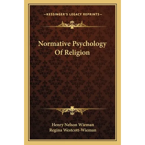 Normative Psychology Of Religion