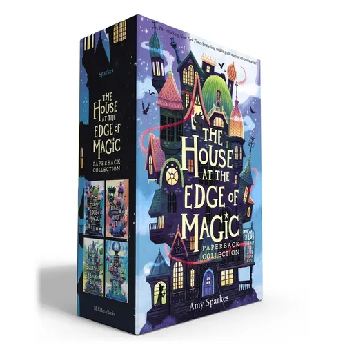 The House at the Edge of Magic Paperback Collection (Boxed Set): The House at the Edge of Magic; The Tower at the End of Time; The Bookshop at the Bac