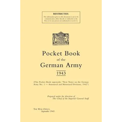 Pocket Book of the German Army 1943