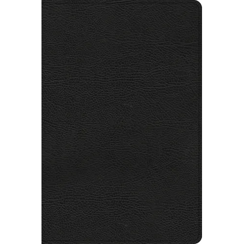 CSB Everyday Study Bible, Black Bonded Leather