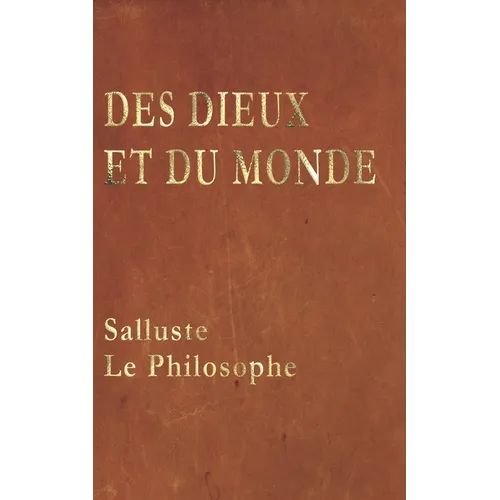 Des Dieux et du Monde