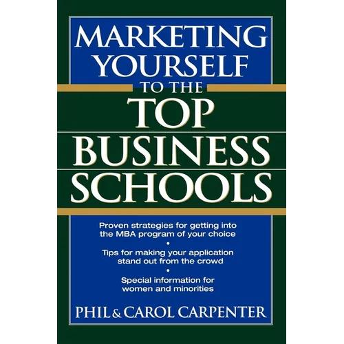 Marketing Yourself to the Top Business Schools
