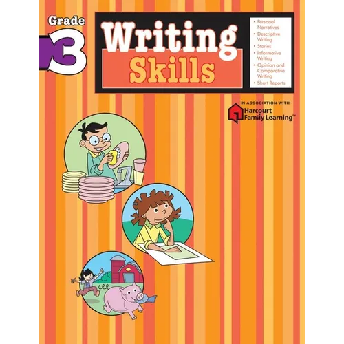 Writing Skills: Grade 3 (Flash Kids Harcourt Family Learning)
