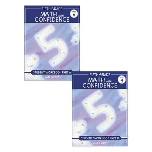 Fifth Grade Math with Confidence Student Workbook Bundle