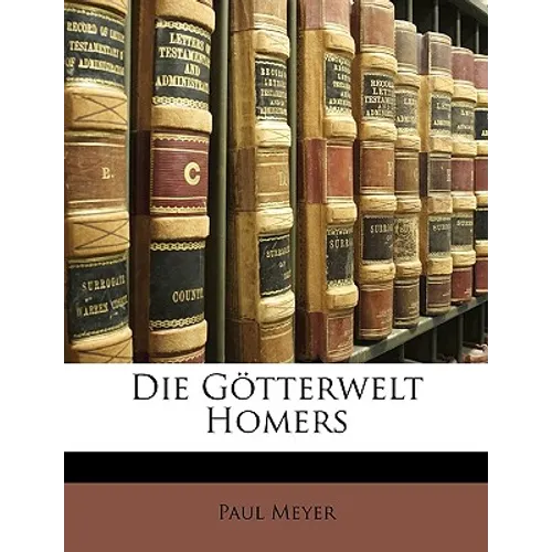Die Götterwelt Homers
