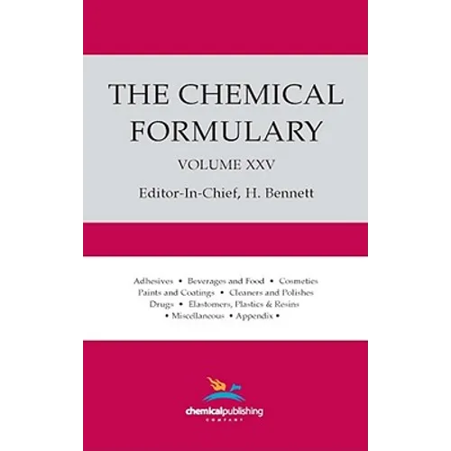 The Chemical Formulary, Volume 25