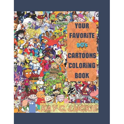 Your Favorite 90's Cartoons Coloring Book