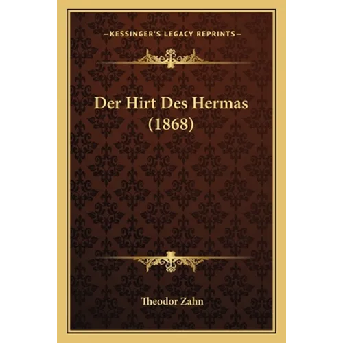 Der Hirt Des Hermas (1868)