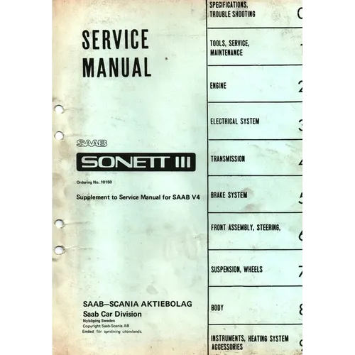 SAAB Sonetts